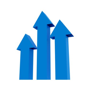 mavi ok grafiği yukarı 