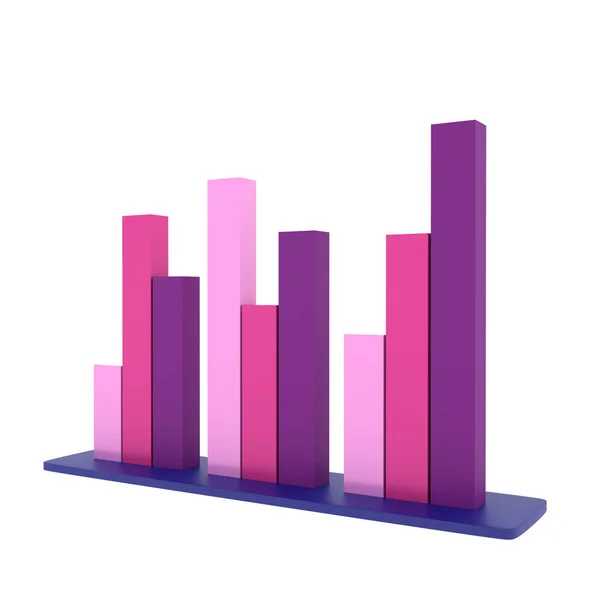 A graphic of a bar graph