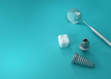 Diş implantı ameliyatı 3D görüntüleme