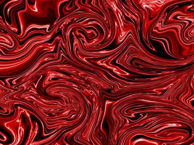 Yağlı boya çizgileri olan sıvı soyut arkaplan