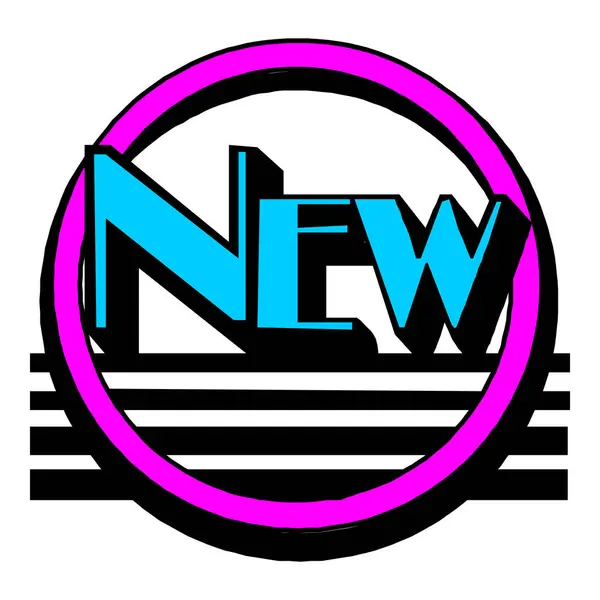 marka eski yeni etiket vektörü