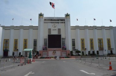 Bangkok Siyam Meydanı yüksek yol ve binaları