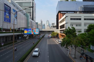 Bangkok Siyam Meydanı Merkezi, trafik ve sokaklar