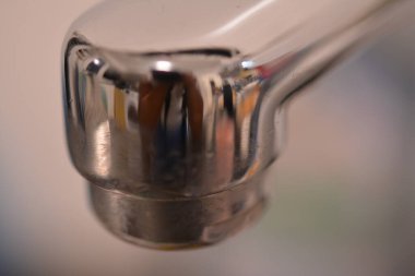 Su ve sabunun makro fotoğrafları