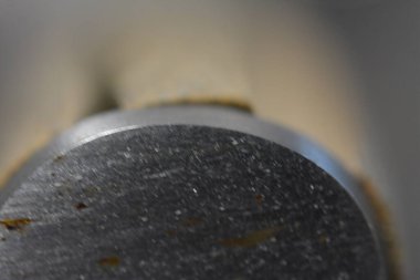 Bıçağın makro fotoğrafı