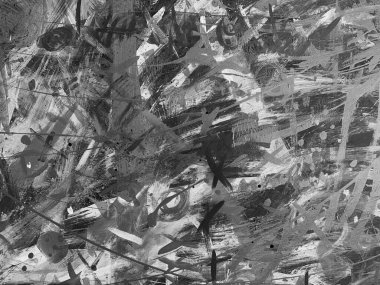 Sanatçının tuval üzerindeki orijinal sanat eseri