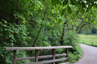Almanya 'nın doğasında fotoğraflar. Urach Şelaleleri Bad Urach kasabasında yer almaktadır..