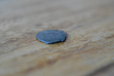 Antika paralar detaylı çekimler makro fotoğrafçılık