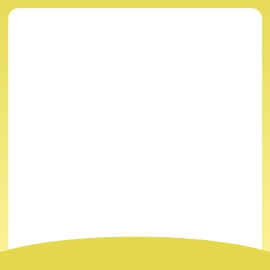 sarı arkaplan kağıdı ve kare çerçeve