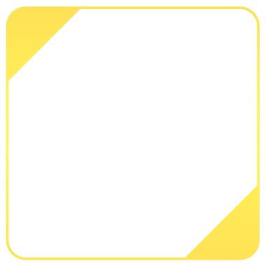 sarı arkaplan kare çerçeve