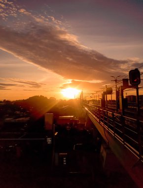 Panama 'nın güzel gündoğumu