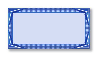 Zarif mavi geometrik üçgen basit arkaplan