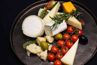 Platter of cheeses- Spanish, Italian and French
