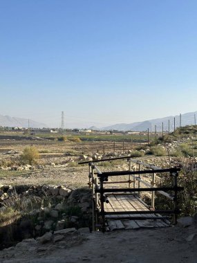 Eski şehrin manzarası.