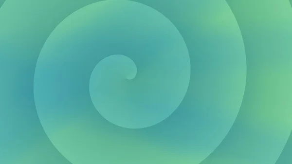 Blue and green spiral abstract background with tonal transitions.