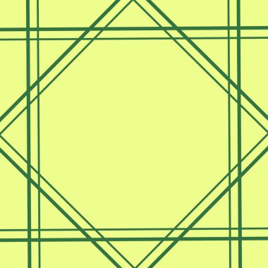 Açık yeşil-sarı arkaplan ile koyu yeşil çizgiler sınır