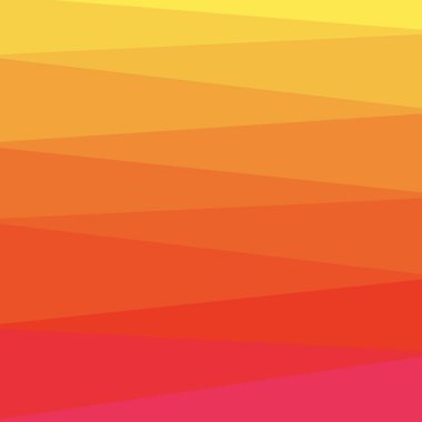 Kırmızı, turuncu ve sarı gradyan üçgen çizgili arka plan