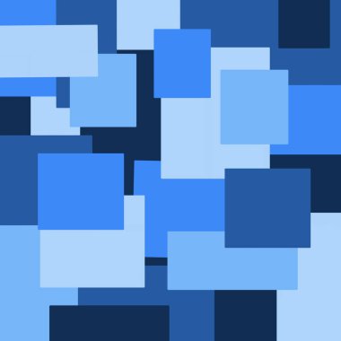 Mavi üstüste binen dikdörtgen arkaplan