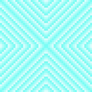 Pikselleştirilmiş açık mavi x arkaplanı