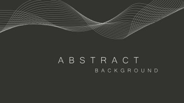 Arkaplan veya sunum şablonu için eğri bir satır içeren soyut arkaplan duvar kağıdı