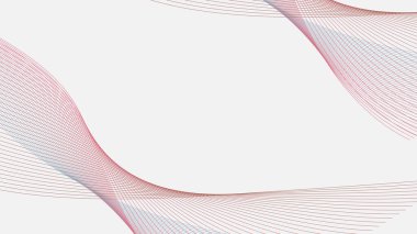 Arkaplan veya sunum şablonu için eğri çizgisi olan soyut duvar kağıdı minimalisti