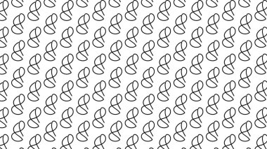 Arkaplan veya moda tarzı için kusursuz desenli duvar kağıdı vektör resmi 