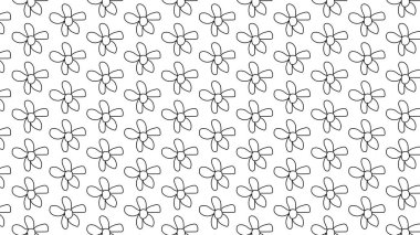 Arkaplan veya moda tarzı için kusursuz desenli duvar kağıdı vektör resmi 