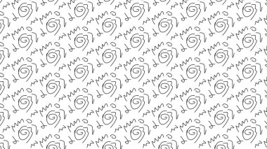 Arkaplan veya moda tarzı için kusursuz desenli duvar kağıdı vektör resmi 