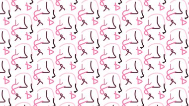 Arkaplan veya moda tarzı için kusursuz desenli duvar kağıdı vektör resmi 