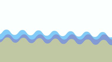 Arkaplan veya sunum için eğri çizgisi olan soyut duvar kağıdı tasarım vektör resmi