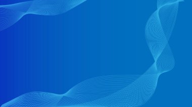 Arkaplan veya sunum için eğri çizgisi olan soyut duvar kağıdı tasarım vektör resmi