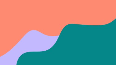 Arkaplan veya sunum için eğri çizgisi olan soyut duvar kağıdı tasarım vektör resmi