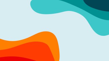 Arkaplan veya sunum için eğri çizgisi olan soyut duvar kağıdı tasarım vektör resmi