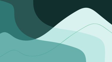 Arkaplan veya sunum için eğri çizgisi olan soyut duvar kağıdı tasarım vektör resmi