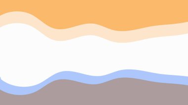 Arkaplan veya sunum için eğri çizgisi olan soyut duvar kağıdı tasarım vektör resmi