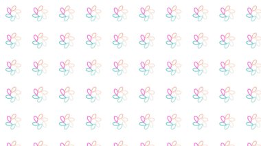 Arkaplan veya moda tarzı için kusursuz desenli duvar kağıdı vektör resmi 