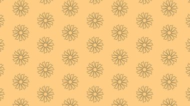 Arkaplan veya moda tarzı için kusursuz desenli duvar kağıdı vektör resmi 