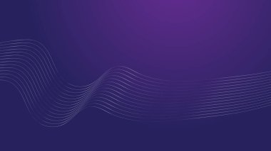 Arkaplan veya sunum için eğri çizgisi olan soyut gradyan duvar kağıdı tasarım vektör resmi