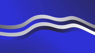 Arkaplan veya sunum için mavi gradyan duvar kağıdı vektör resmi