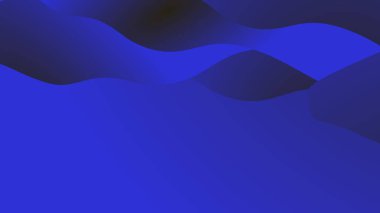 Arkaplan veya sunum için mavi gradyan duvar kağıdı vektör resmi