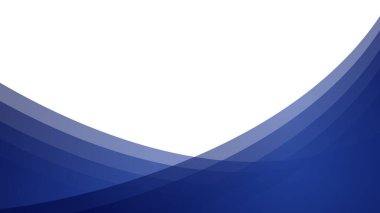 Arkaplan veya sunum için mavi gradyan duvar kağıdı vektör resmi