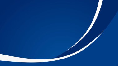 Arkaplan veya sunum için mavi gradyan duvar kağıdı vektör resmi