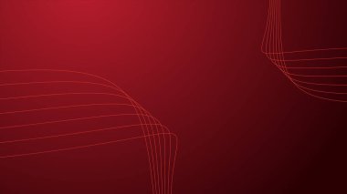 Arkaplan veya sunum için hareketli kırmızı gradyan duvar kağıdı vektör resmi