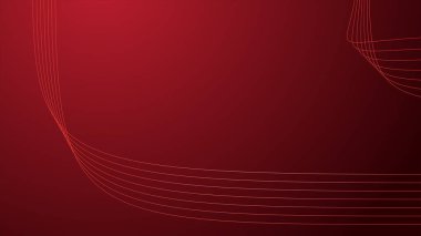 Arkaplan veya sunum için hareketli kırmızı gradyan duvar kağıdı vektör resmi