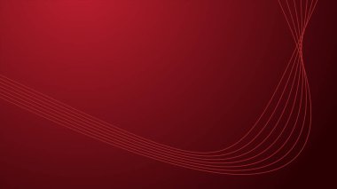 Arkaplan veya sunum için hareketli kırmızı gradyan duvar kağıdı vektör resmi