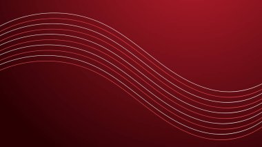 Arkaplan veya sunum için hareketli kırmızı gradyan duvar kağıdı vektör resmi