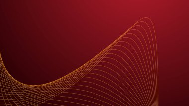 Arkaplan veya sunum için hareketli kırmızı gradyan duvar kağıdı vektör resmi