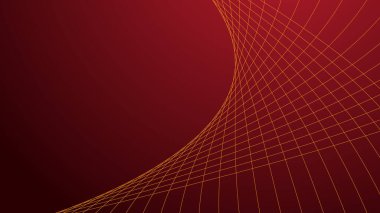 Arkaplan veya sunum için hareketli kırmızı gradyan duvar kağıdı vektör resmi