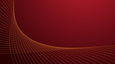 Arkaplan veya sunum için hareketli kırmızı gradyan duvar kağıdı vektör resmi