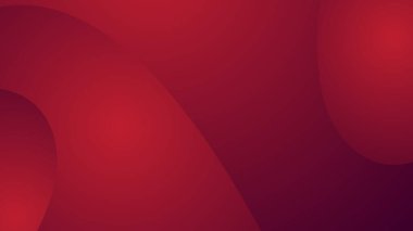 Arkaplan veya sunum için hareketli kırmızı gradyan duvar kağıdı vektör resmi